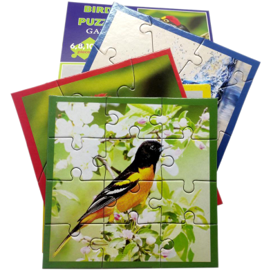 Small Birds Puzzle (4pcs set